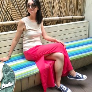 VELVET suede beaded tank top